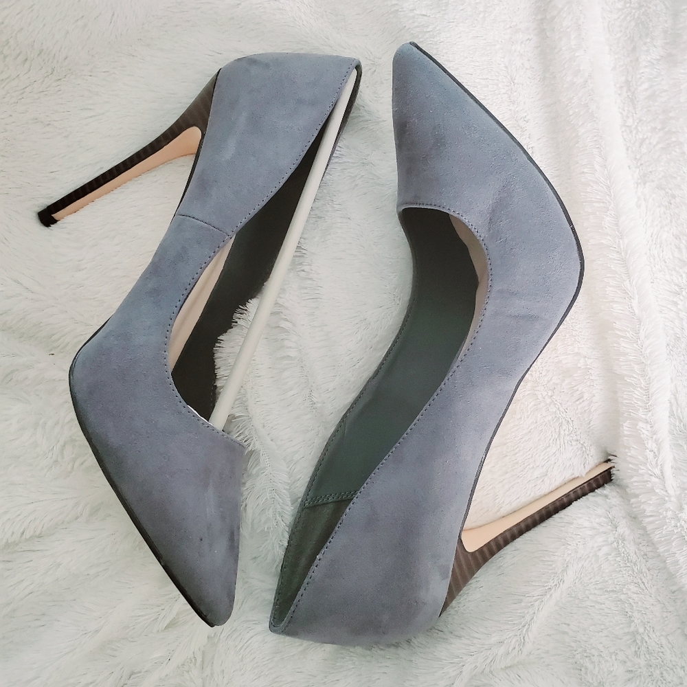 Powder Blue Pumps - Picture 3 of 3